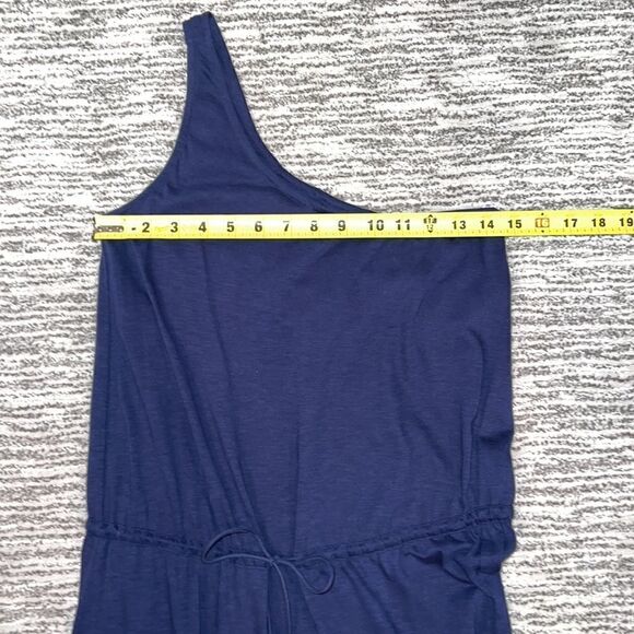 NWT APIECE APART MARAMAR ONE SHOULDER TEE DRESS NAVY Small - Picture 9 of 15